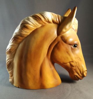 Vintage Napco Palomino Horse Head Planter/vase C5568