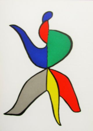 Alexander Calder - Ballerina - Lithograph - 1963 - In The Us