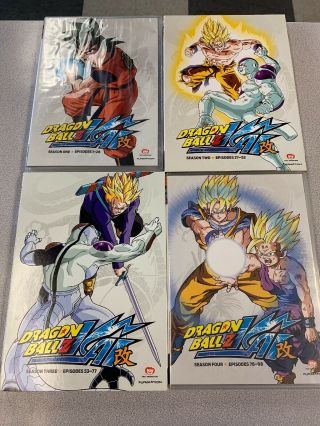 Dragon Ball Z Kai - Season 1 - 4 Dvd Dbz