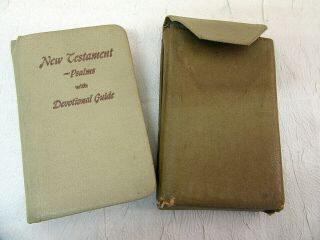 Wwii Pocket Testament For The Military 1942 J9302