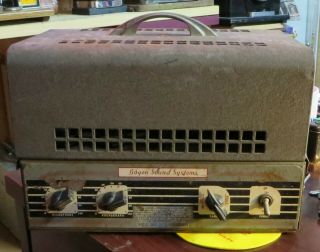 Vintage David Bogan Sound System Vintage Guitar Amp