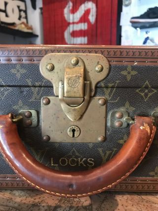 Vintage Louis Vuitton Cotteville 40 Suitcase Briefcase Trunk France 2