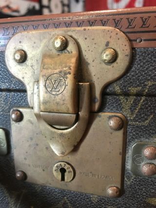 Vintage Louis Vuitton Cotteville 40 Suitcase Briefcase Trunk France 3