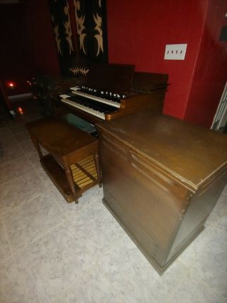 1952 Vintage Hammond B2 Organ With Leslie Model 147 Speaker