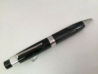 Lalex (by Montegrappa) Quad Mini Click Ballpoint Pen Silver Trim Charcoal (jlc)