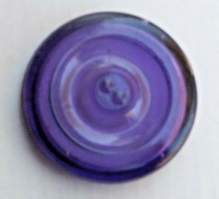 C1900 Purple - Amethyst Fruit Jar Lid Lightning Type 2 7/8 In.