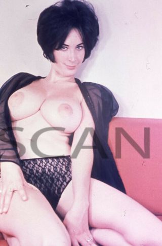 Joan Brinkman Nude 35mm Transparency Slide Busty Vintage 1950 
