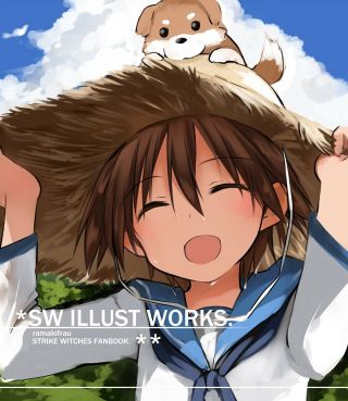 Doujinshi Strike Witches " Sw Illust.  " Full Color Art Book 28p