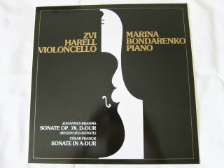 Zvi Harell (cello) Brahms Franck Soundstarton Nm