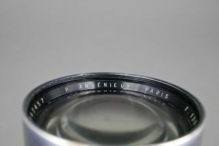 Vintage French Angenieux 135mm f2.  5 Type P2 Exakta Exa Mount Camera Lens 3