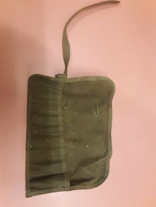 Ww2 Roll Up Mechanic Wrench Pouch