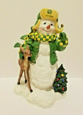 John Deere Christmas Holiday Snowman Speccast First In A Series
