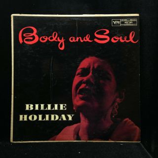 Billie Holiday - Body And Soul - Verve 8197 - Mono Dg