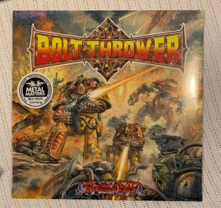 Bolt Thrower Realm Of Chaos Lp Red Vinyl Death Metal Must