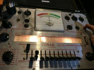 Conar 223 Vintage Tube Tester - And Prior To Listing