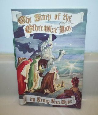 Vintage Christams Card Story The Story Of The Other Wise Men Henry Van Dyke