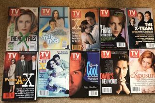 10 X - Files Tv Guides