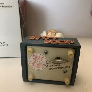 Betty Boop Music Box plays Tune ‘Oh You Doll.  ’ 2