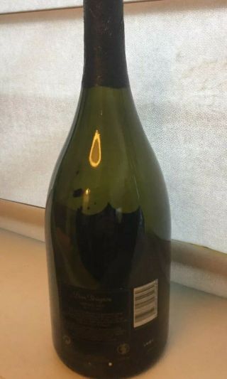 Dom Perignon vintage 2003 750 ml Empty Champagne Bottle Green 2