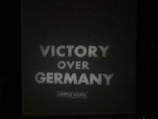 16mm Film Reel Video Movie Victory Over Germany World War Ii Wwii Military Army