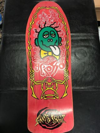 Santa Cruz Jeff Grosso Vintage Acid Tongue Skateboard Deck