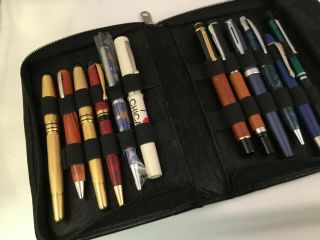 Sheaffer Yafa Unbranded Set Of 12x Luxury Pens Mixed Colors Styles,  Case (jlc)