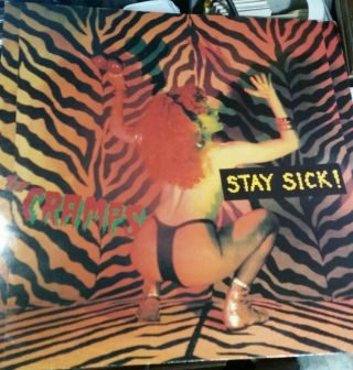 The Cramps - Stay Sick - Lp - 1990 - Enigma - Uk Pressing - Envlp 1001