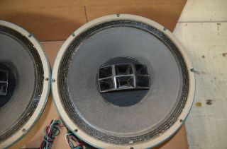 Vintage Altec Lansing 605B Duplex Coaxial 15 Inch Speakers 3