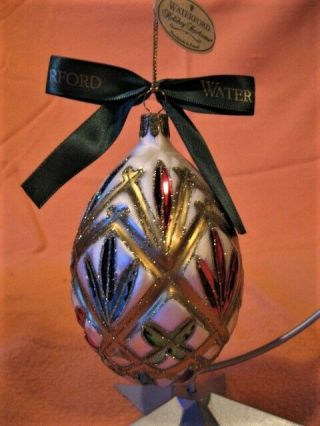 Waterford Holiday Heirlooms Blown - Glass Christmas Ornament