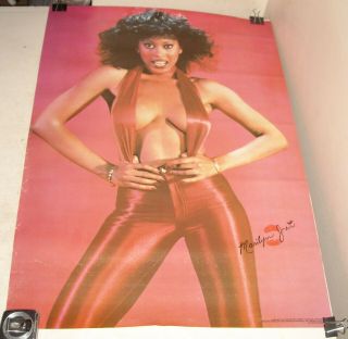 Rolled Pro Arts Posters 1979 Marilyn Joi Sexy Pinup Poster 20 X 28 Hot Babe