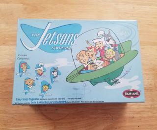 The Jetsons Spaceship Model Kit By Polar Lights - Factory -