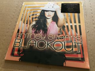 Rare Britney Spears - Blackout Clear Vinyl Lp X/5,  000