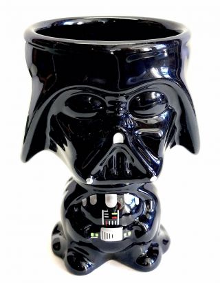Star Wars Darth Vader Black Ceramic 20oz Mug Goblet Cup Coffee Mug By Galerie