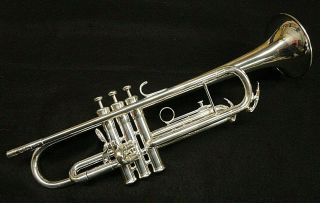 Vintage King Silver Flair 1055t Pro Trumpet - Professionally Cleaned/serviced