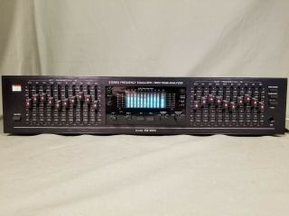 Vintage Bsr Eq - 3000 10 - Band Stereo Equalizer & Spectrum Analyzer &
