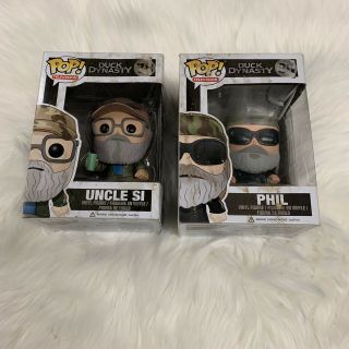 Duck Dynasty | Uncle Si 78 | Phil 80 | Funko Set Of 2