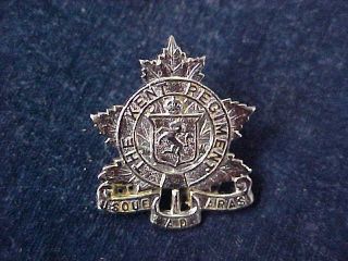 Orig Ww2 Officers Collar Badge The Kent Regiment