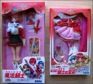 Magic Knight Rayearth Sega Action Figure Doll,  Outfit Set Discontinued Item