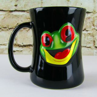 Rainforest Cafe Cha Cha Frog 3d Print 12 Oz Ceramic Coffee Mug