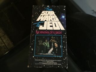 From Star Wars To Jedi “the Making Of A Saga” 1989 Vhs Tape Fox Studios