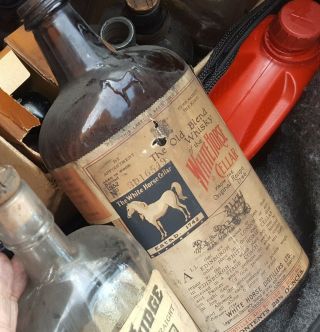 White Horse Cellar - Empty Prohibition Era - Collectible Bottle