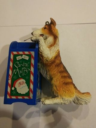Carlton Cards Heirloom 67 Lassie Christmas Ornament A Letter To Santa.  On