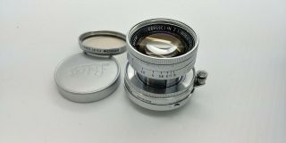 Vintage LEICA Leitz Summicron 50mm F2 Lens in LIKE 2