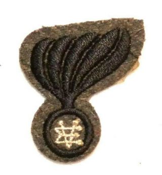 Wwii Royal Italian Carabinieri Cap Badge