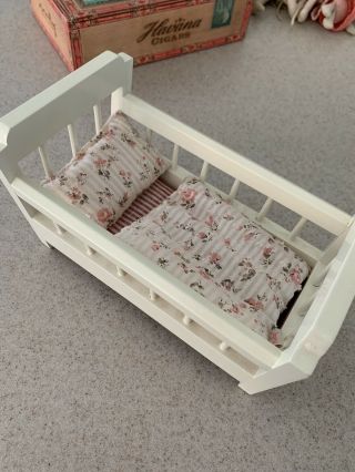Maileg Mouse Small Wooden Bed