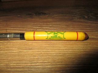 Vintage John Deere Bullet Pencil Advertising H.  A.  Schwinghammer Albany Minnesota