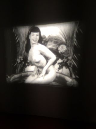 Vtg 50s Bettie Page Camera Club 8mm Spicy Girlie Risqué Pinup Stag Film 3