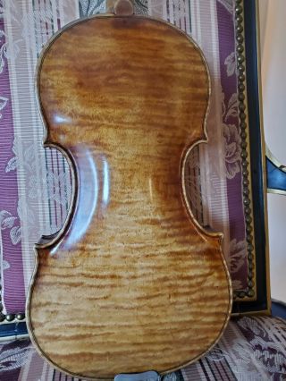 Old Vintage Violin Label L.  J.  Hodges Cleveland Ohio 1937 4/4 Size Sound