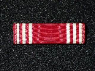 Ww2 Us Army Usaaf 3/8th Pin - Back Good Conduct Medal Ribbon Bar Zinc War - Time Mfg
