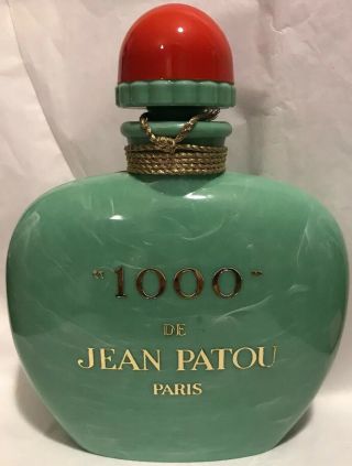 Vintage “1000” De Jean Patou Dummy Perfume Bottle Store Display